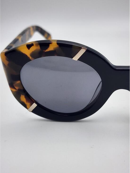 Karen Walker Flowerpatch Tortoise Shell Cat Eye Sunglasses